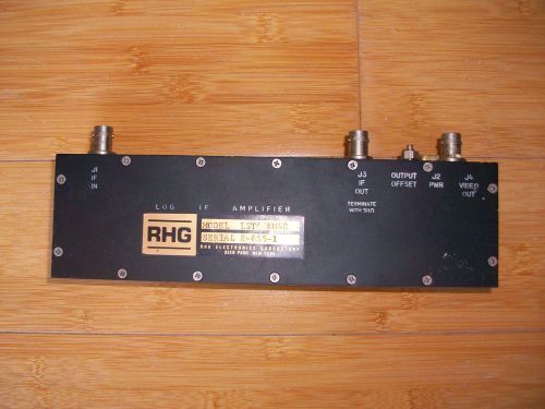 RHG Electronics Laboratory Model LST60NN48 Log IF Amplifier