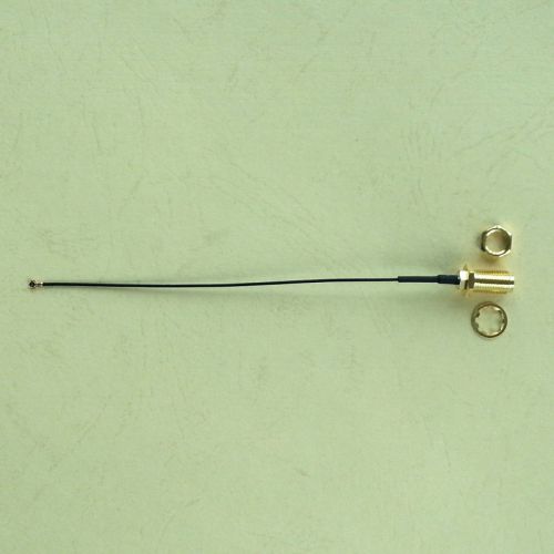 5pcs ipex mhf4 cable assemblies mhf4 plug male to rp-sma jack female 0.81 cable for sale