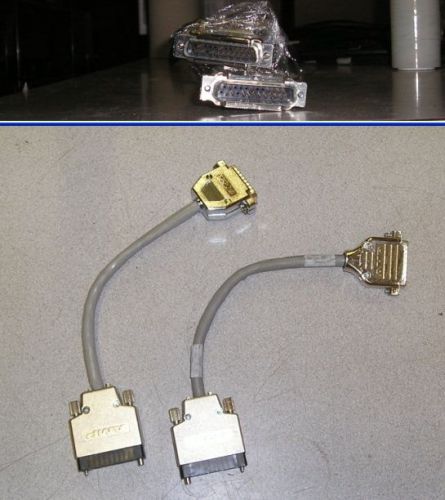 QTY2 Bell enterprise AMP 9-1001-053-001  VERILINK SCSI cable 6 inches
