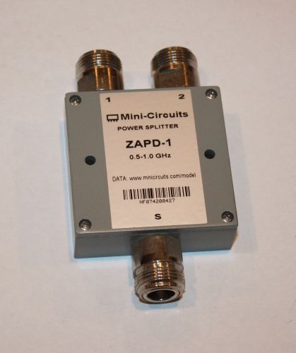 Mini-Circuits Coax Power Splitter Combiner N ZAPD-1 New