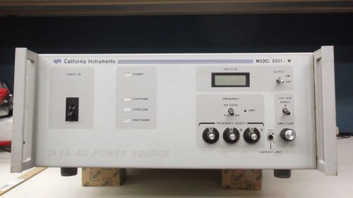 3kva ac power source model 3001il california instrument for sale
