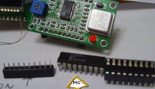 Pic16f controller for the ad9850 dds signal generator module. for sale