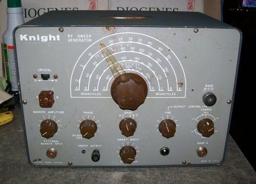 KNIGHT (Allied) R.F. Sweep Generator. Strong Tubes!