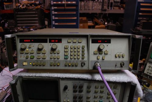 Hp 8350b sweep oscillator w/ 83545a plug in 5.9 ghz to 12.4 ghz for sale