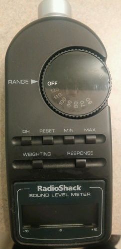 RadioShack analog sound level meter model 33-2055