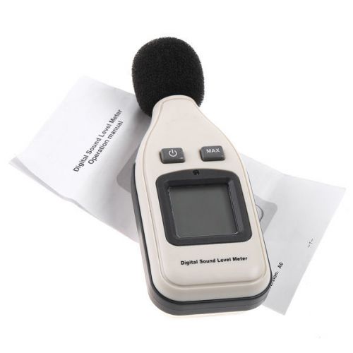 Digital Sound Pressure tester Level Meter 30-130dB Monitor Noise Measurement
