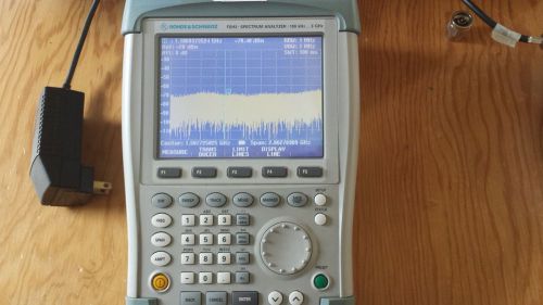 ROHDE &amp; SCHWARZ FSH3 R&amp;S 3.13 Handheld Spectrum Analyzer with Tracking Generator