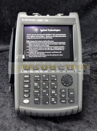 New agilent keysight hp n9912a  -104 fieldfox handheld rf combination analyzer for sale