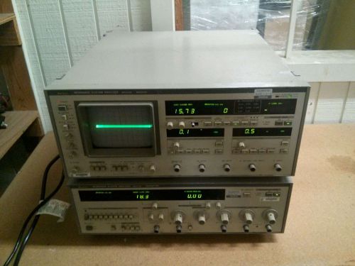 Anritsu ME453B microwave system analyzer transmitter and receiver free shipping