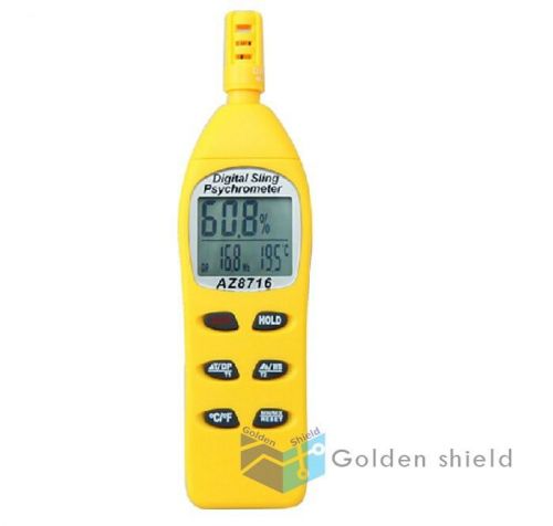 Az-8716 portable industrial high accuracy wet-bulb temperature hygrometer-probe for sale