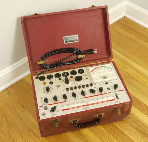 Hickok 600a dynamic mutual conductance tube tester amp hi-fi tested against 539c for sale