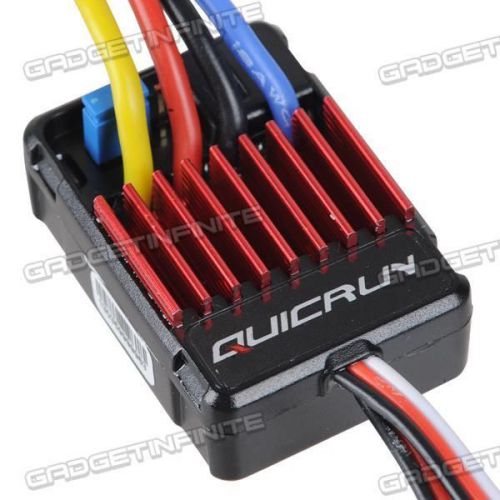 Hobbywing quickrun 1625 25a brushed esc for rc cars 1:18 touring car buggy gi for sale