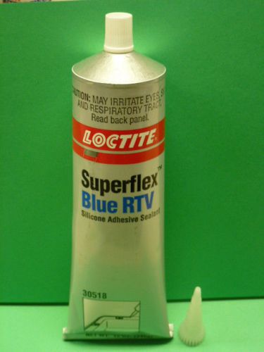 LOCTITE SUPERFLEX BLUE RTV SILICONE ADHESIVE SEALANT, 12-oz., #30518
