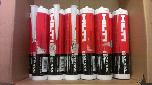 12 hilti cp 606 fire stop sealants (red) 10.5 oz (310 ml) new 209623 #114 for sale