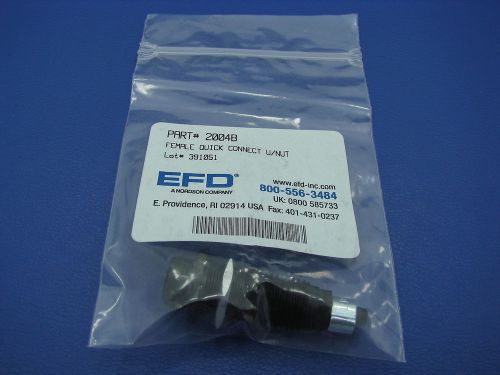EFD Female Quick Connect Panel Mount 2004B NEW