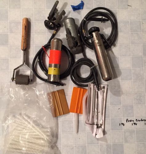 3 used sealant guns and several sealing tools aircraft quality tools for sale