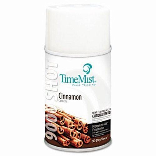 Timemist 9000 shot metered air freshener, cinnamon, 4 cans (tms 33-6411tmca) for sale