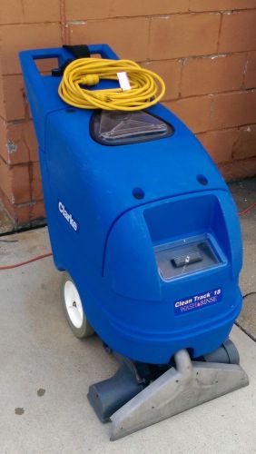Clarke clean track 18 carpet extractor for sale