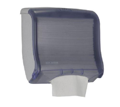 San jamar t1755tbl ultrafold classic towel dispenser - arctic blue for sale