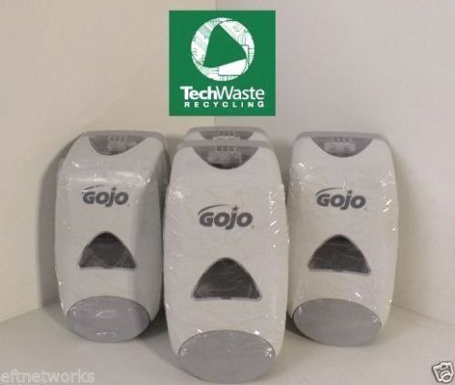 Lot of 4 gojo fmx-12 foam dispenser t3-d8 for sale