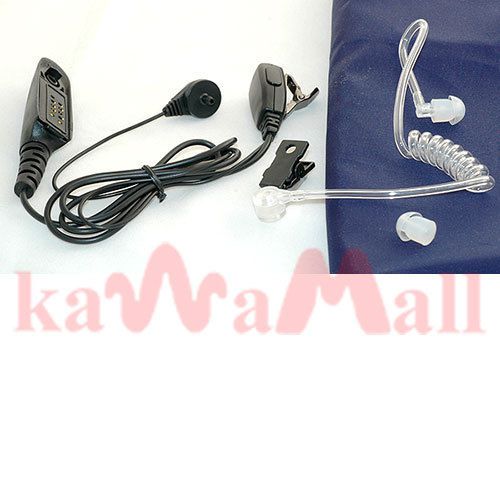 Ear piece headset mic w ptt motorola ht1250 ht750 gp328 for sale