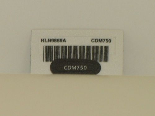 Motorola hln9888a cdm750 label / name plate for sale