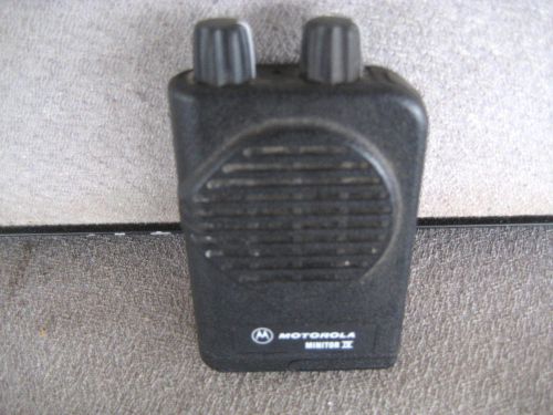 VHF Motorola Minitor 4 IV pager fire ems