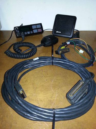 M/A-COM M7100/Orion Control Head, KRY1011632/12, with Mic, Cables, Speaker