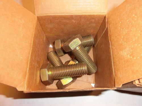Lake erie screw corp 7/8-9 x 2 1/2 gr8 coarse cap screw lot of (10) 2 boxes of 5 for sale