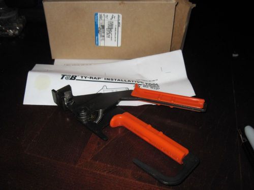 New Thomas &amp; Betts Deltec Ty-Wrap WT3D Cable Tie Installation Tool #58