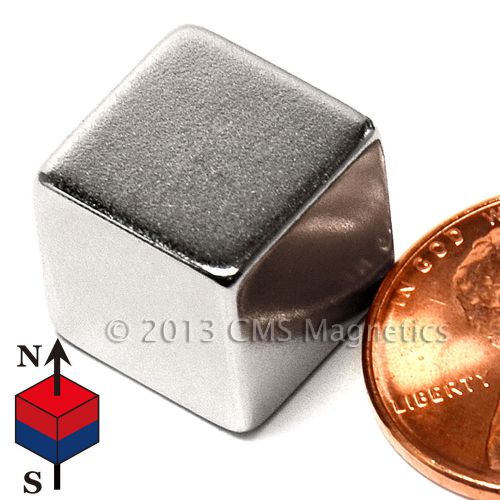 N52 neodymium magnet 1/2&#034; cube ndfeb rare earth magnet 200 pc for sale
