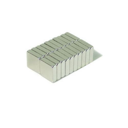20pcs 3/8&#034; x 3/8&#034; x 1/8&#034; Blocks 10x10x3mm Neodymium Magnets Craft Permanent N35