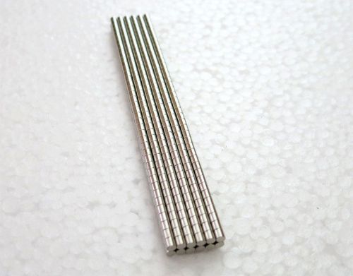 100pcs Neodymium magnets disc N42 2mm x 2mm rare earth tiny magnets fridge 2x2