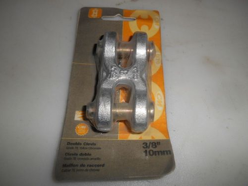 Double clevis 3/8&#034; 10 mm chain hooks  lot of (11)  new old stock for sale
