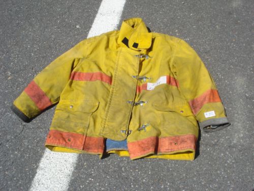 52x35 Big Jacket Coat Firefighter Bunker Fire Gear BODY GUARD..J277