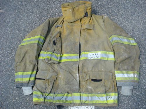 40x32 jacket firefighter bunker fire gear globe gx-7 drd..11/07 j227 for sale