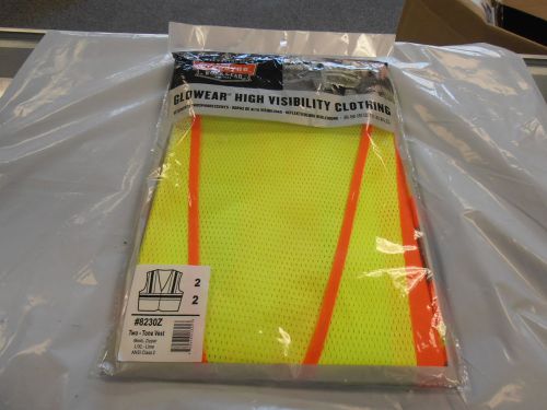 2-ergodyne glowear 8230z  hi-vis reflective safety vest  size l/xl for sale