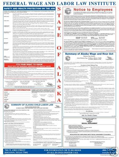 Alaska (AK) All-In-One Labor Law Poster