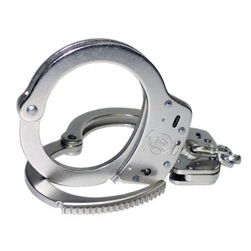Smith &amp; wesson handcuffs model100-1-nickel new for sale