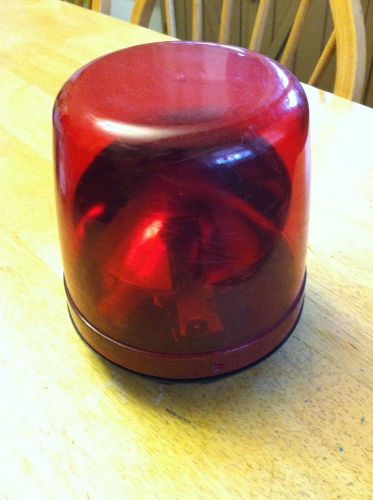 Pse red rotator warning beacon safety light model 550 sae-w3-77 for sale