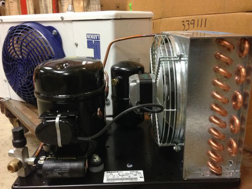Indoor cooler 1/2hp condensing unit &amp; evaporator 134a 115v deer box system for sale