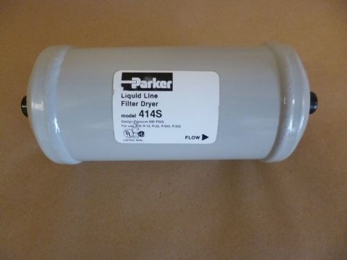 Parker liquid line filter drier # 414s , r22 , 15 tons , 1/2&#034; solder connection for sale
