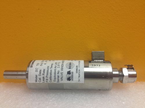 LDS Vacuum Products SC7D, 4.36&#034; x 10-8 Leak Rate, 22° C, Calibrated, Leak Rate
