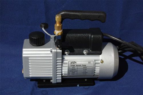 Rotary Vane Vacuum Pump 3CFM 29.9&#034;Hg+Built-in Check Valve HVAC Tool Light Weight