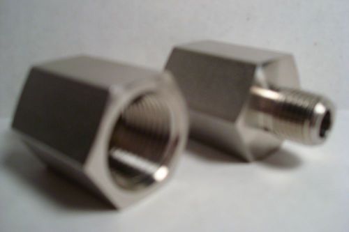 [new] swagelok ss-8-ra-4 1/2&#034;fnpt x 1/4&#034;mnpt ss pipe reducing adapter ~ lot of 2 for sale