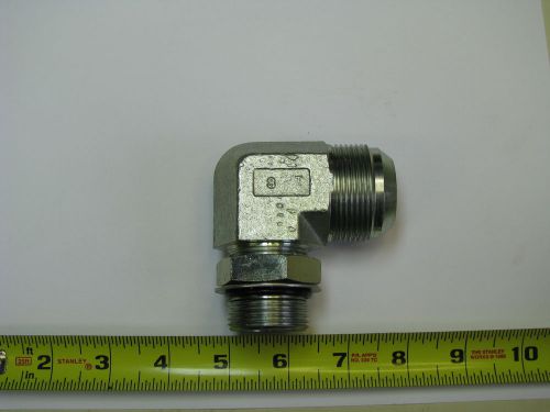 Aeroquip 2062-16-20s sae o-ring boss x 37 degree flare hydraulic fitting eaton for sale