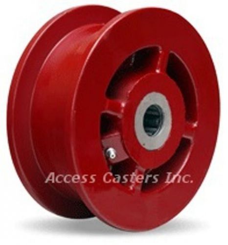 6hdfl62w 6&#034; x 2&#034; forged steel flanged wheel, 2500 lbs capacity, roller bearings for sale