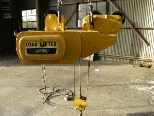 5-ton dresser load lifter single girder top running overhead crane 440/240v for sale