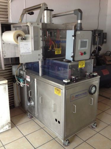 Orics model sls vgf 2000 vacuum gas extracting blister pack heat sealing machine for sale