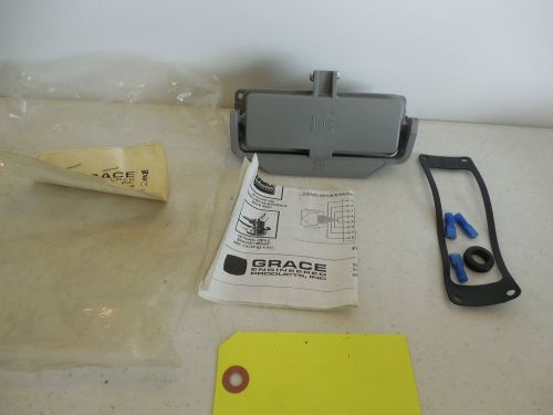 Harting wiring enclosure cover p-b1h3ro. grace engin. unused from old stock. sb5 for sale